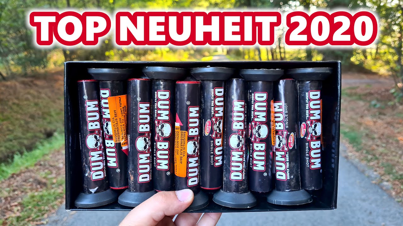DumBum Singleshot F2 Bombenrohr [𝟰𝗞] | JJFireworks