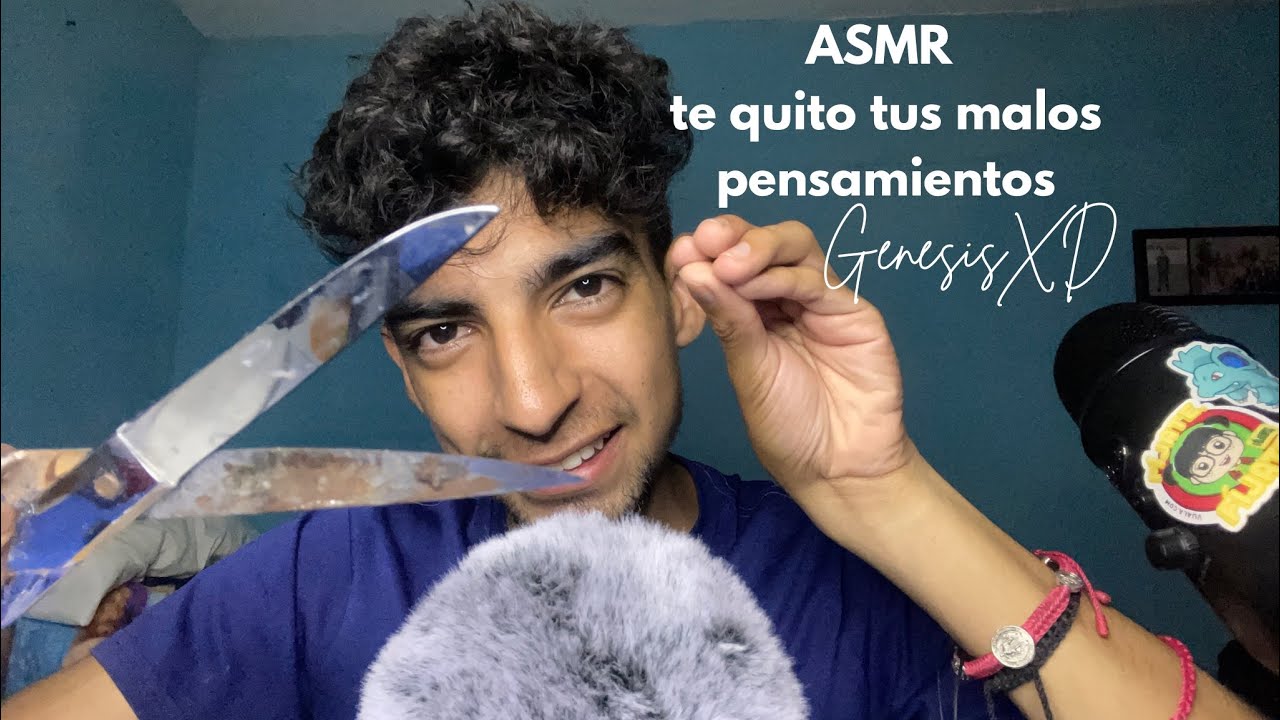 ASMR te quito tus malos pensamientos 