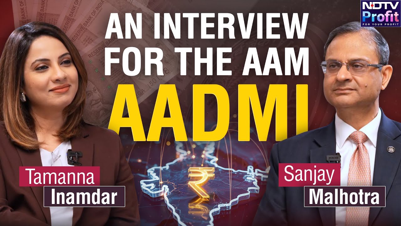 Rupee, Rate Cuts & The RBI: Governor Sanjay Malhotra Unfiltered On NDTV Profit