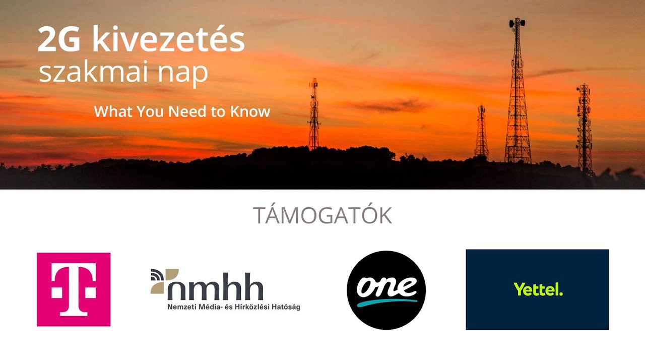 HTE 2G kivezetés szakmai nap