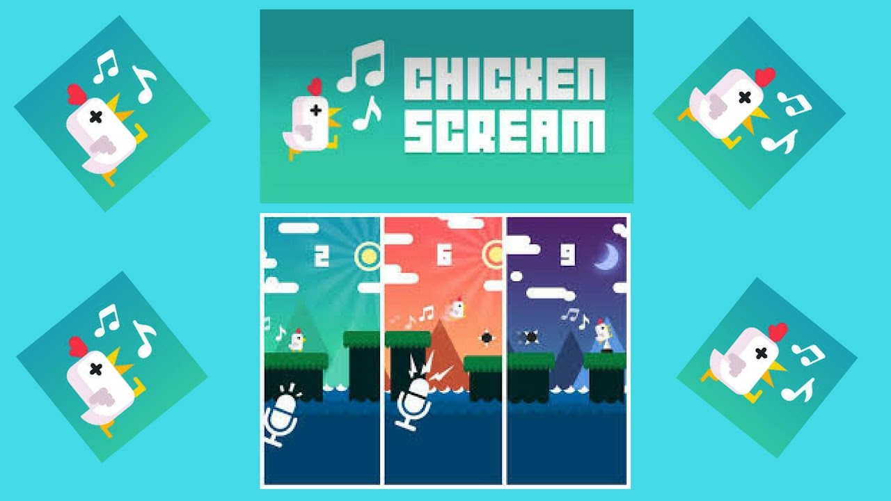 CHICKEN SCREAM!!! / VIRAL ANDROID GAME....