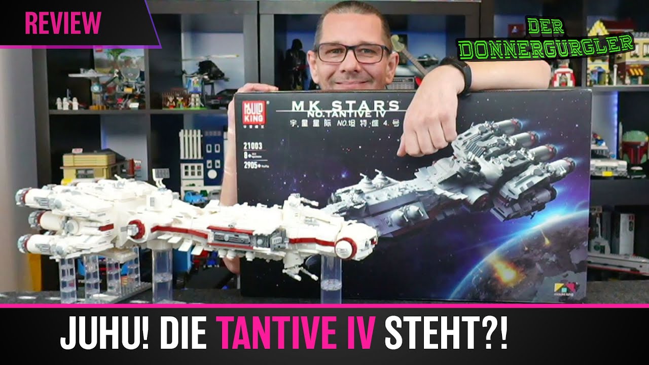 Mould King Tantive IV - Juhu das Star Wars Rebellen Schiff steht  ❤️ (21003)