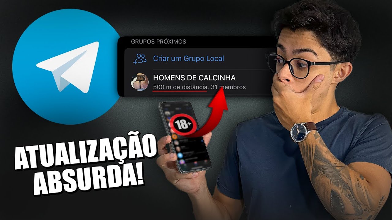 A CASA CAIU! NOVA ATUALIZA&Ccedil;&Atilde;O DO TELEGRAM ACABA GERANDO POL&Ecirc;MICA! VEJA COMO FUNCIONA!
