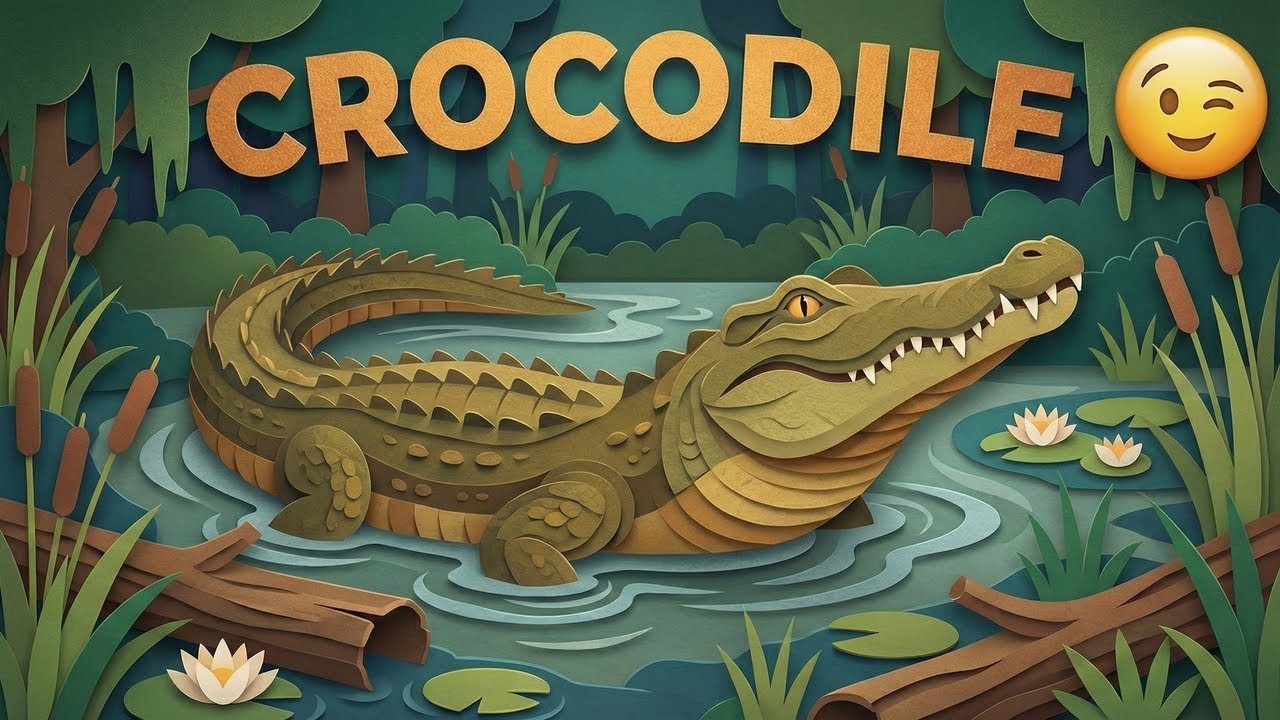 🐊 Crocodile Superpowers | Cool Facts for Kids