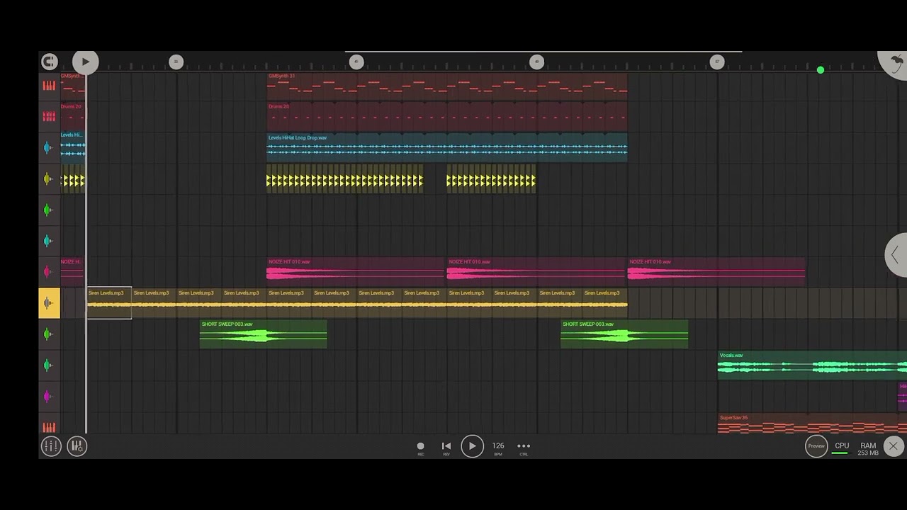 Avicii - Levels FL Studio Mobile Remake (?: Accurate)