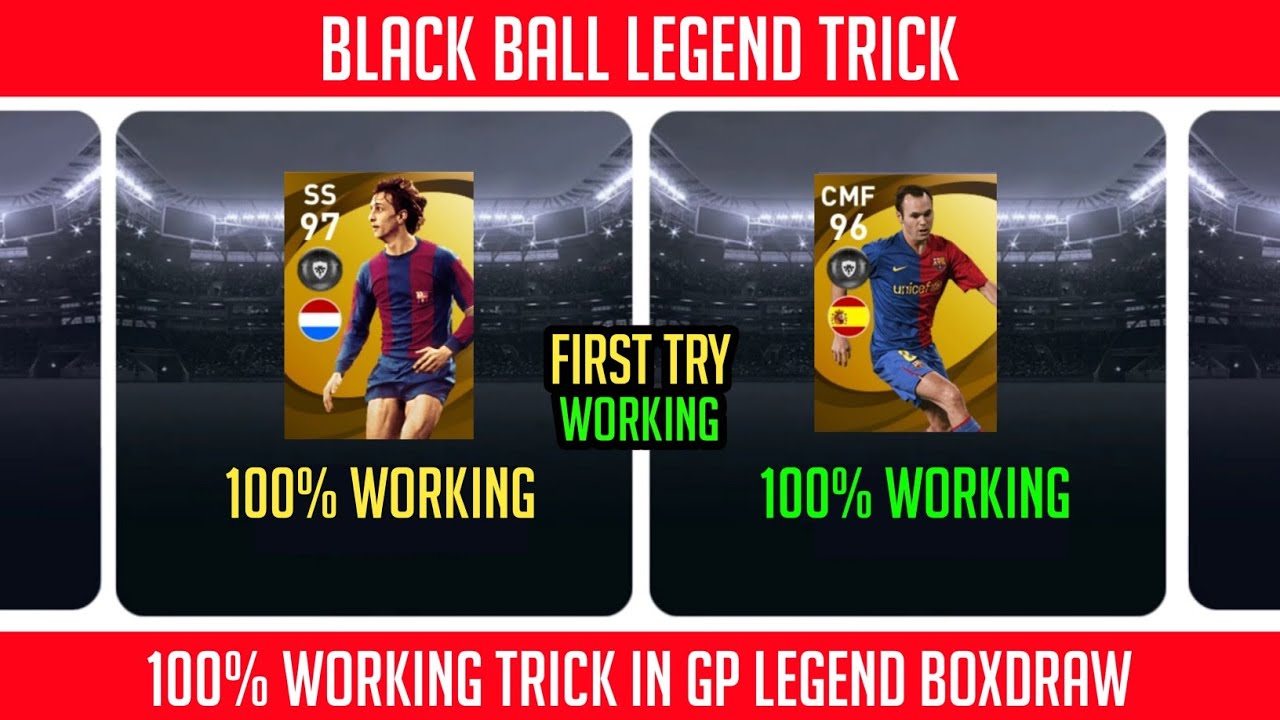 Trick to get legends from new legends gp box draw in pes 2021 | Legends trick from box draw in pes |