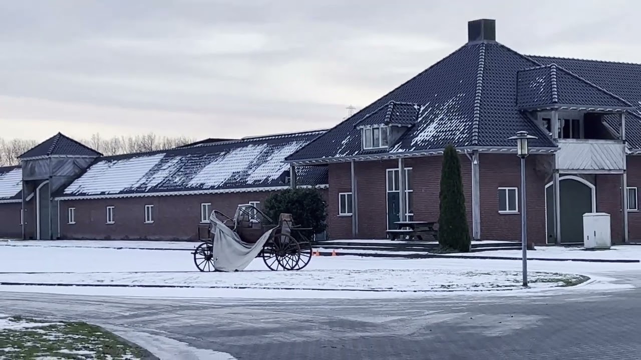 Assen, NL: Ep.8 Asser Beach turns to a frozen lake in Winter (Last Video in Assen)