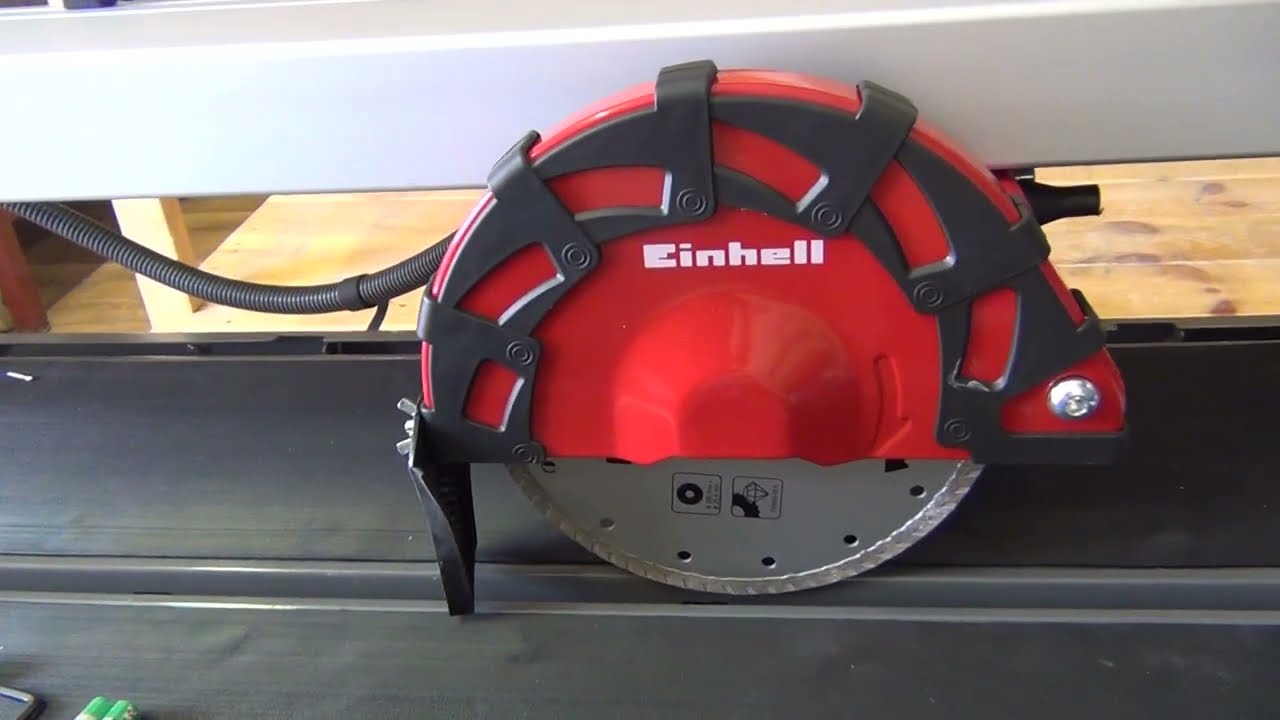 Огляд електричного плиткорізу  Einhell TE TC 920 UL - відрізняється від інших плиткорізів