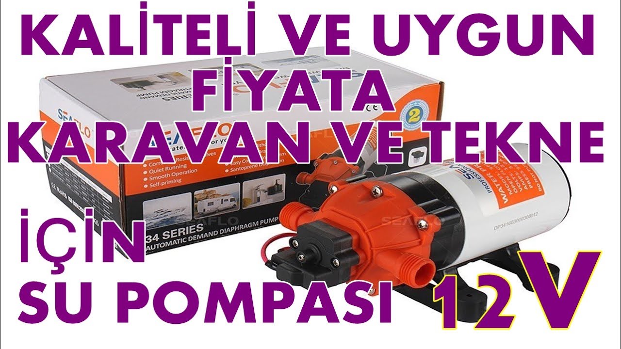 12Volt Hidrofor Akü İle Çalışan Hidrafor İncelme Test Ettik