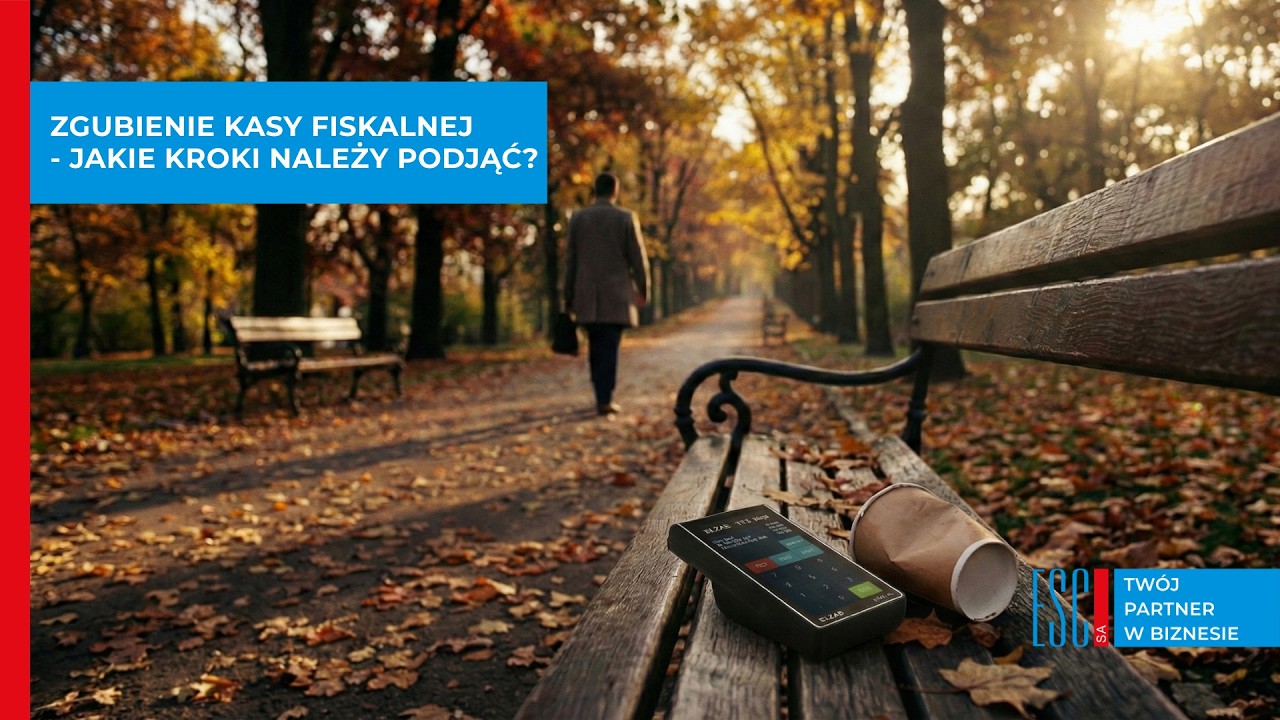 Zgubienie kasy fiskalnej - jakie kroki należy podjąć?