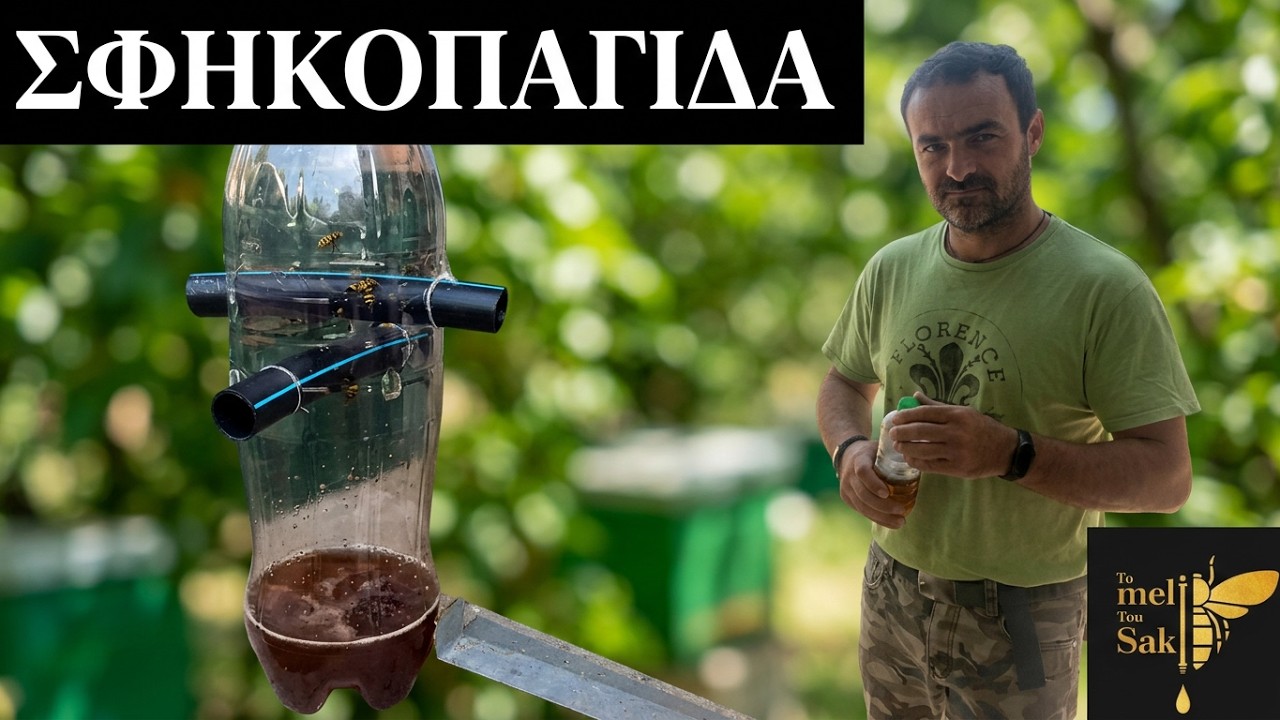Φτιάχνουμε σφηκοπαγίδα | Μελισσοκομία 