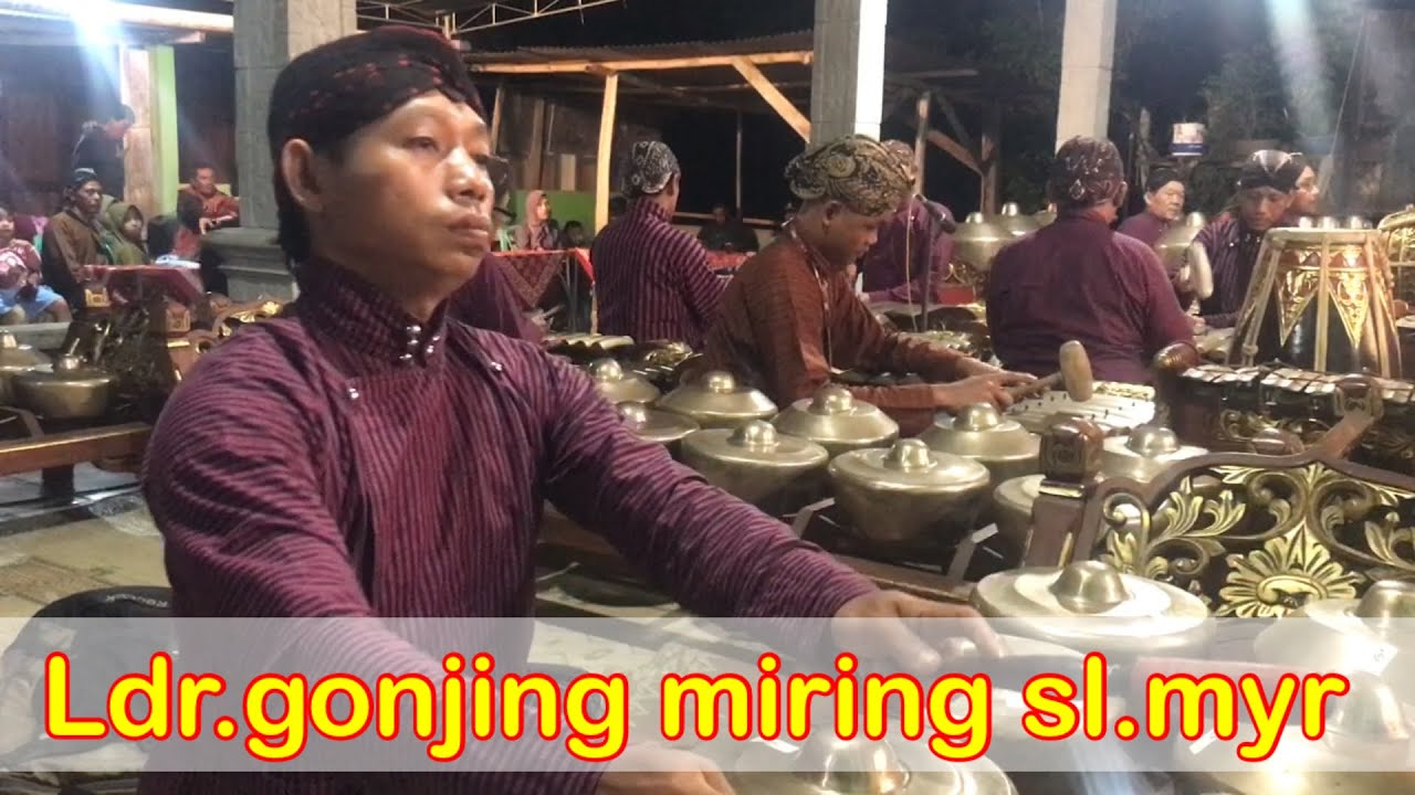 SLENDRO SLENDRO GONJING LADRANG манюро-кайо ларас
