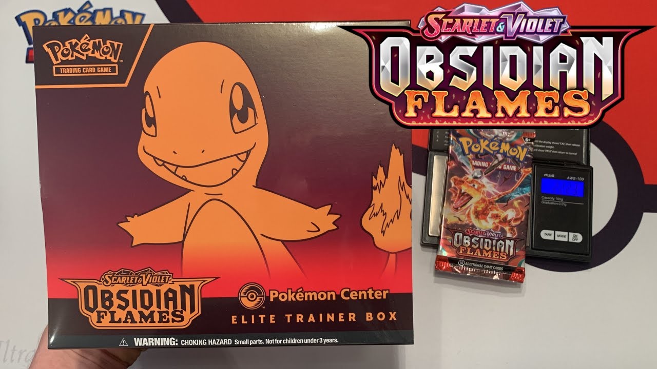 PC Obsidian Flames Elite Trainer Box Opening