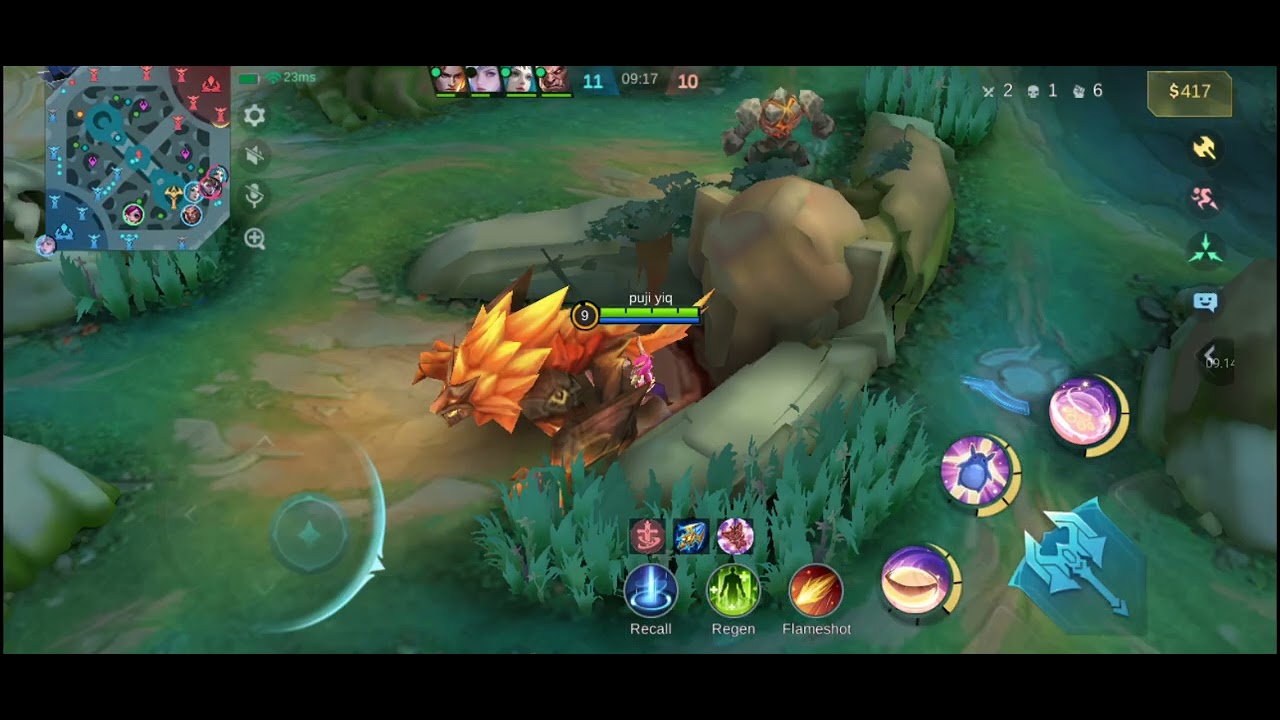NANA,BALMOND,VEXANA,MIYA,TIGREAL VS COMPUTER KITA MENANG #MOBILE LEGENDS 