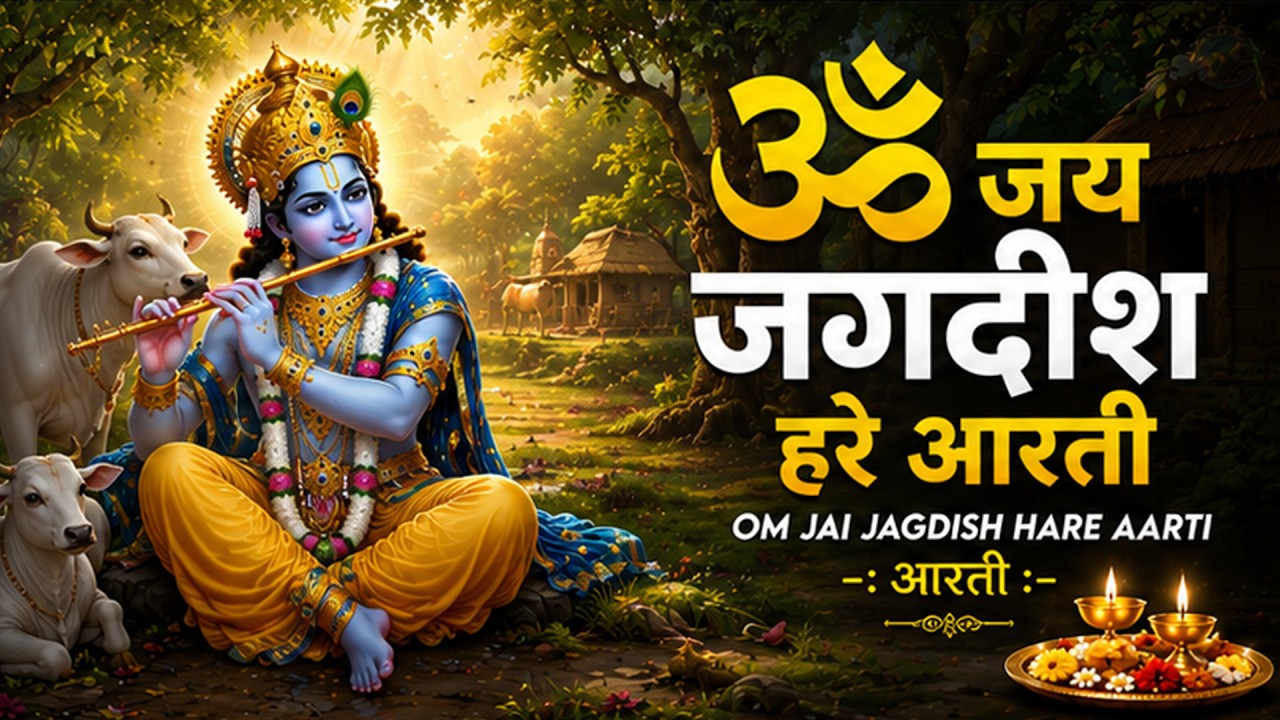 ॐ जय जगदीश हरे आरती | Om Jai Jagdish Hare Aarti I Vishnu Ki Aarti : Aarti Song I Vishnu Aarti 2026