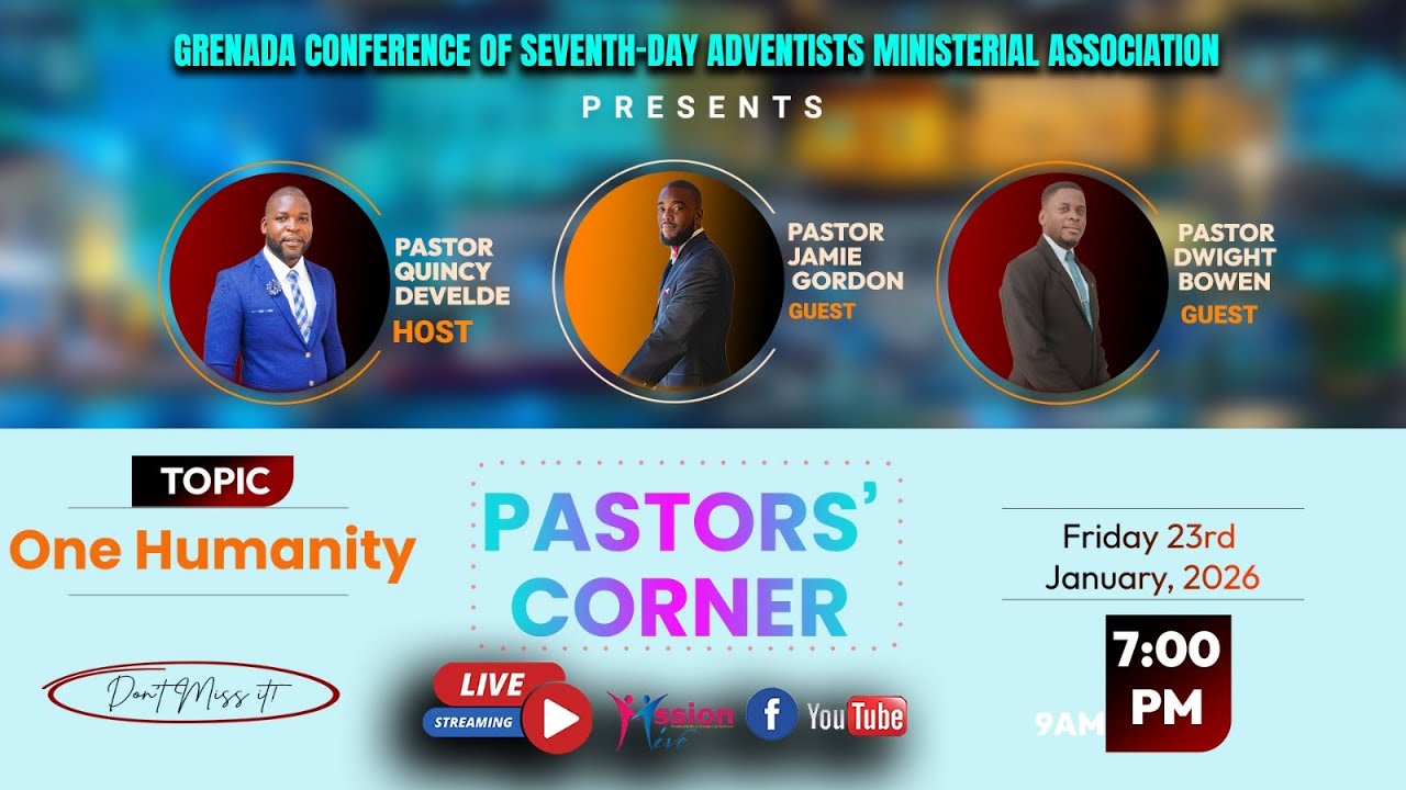 Pastors' Corner || One Humanity || Friday January 23, 2026