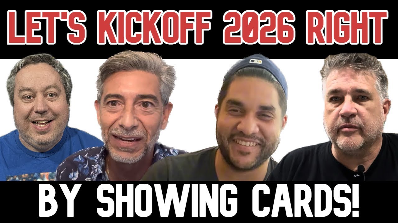 Let's Kickoff 2026 By Showing Some Cards Live! With Orlando, LouRok, and Don Fiield of Dreams