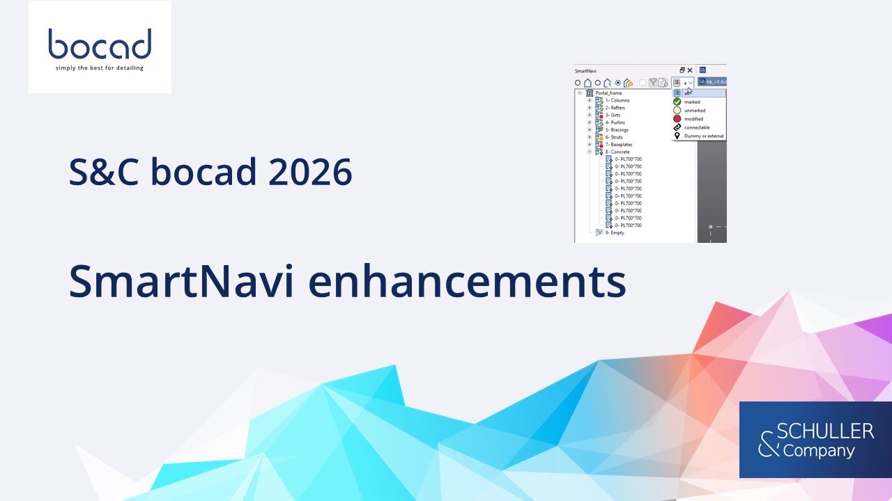 bocad 2026 - SmartNavi Enhancements [English]