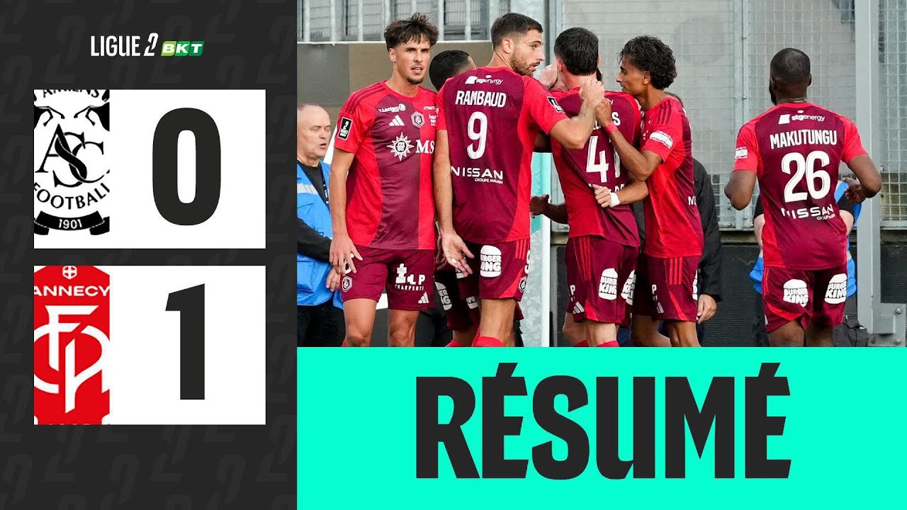 AMIENS SC - FC ANNECY (0-1) - 3ème journée - Ligue 2 BKT 25/26