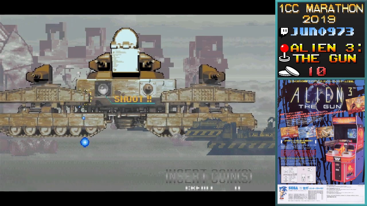 Arcade 1CC Marathon 2019 - Alien 3: The Gun by Juno973