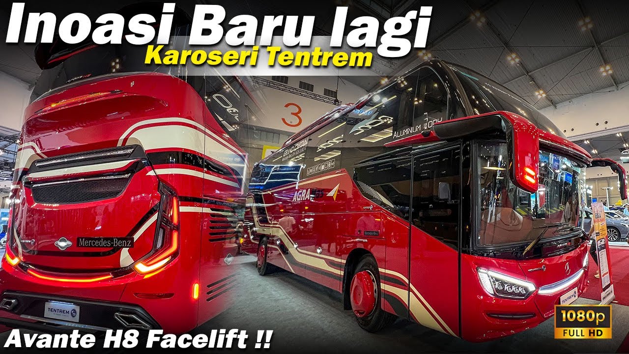 GEBRAKAN BARU LAGI DARI KAROSERI TENTREM‼️ Bus Agra Mas jadi sebagus & senyaman ini 🤩