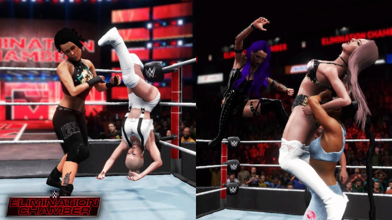 WWE 2K20 ELIMINATION CHAMBER PPV PART 2