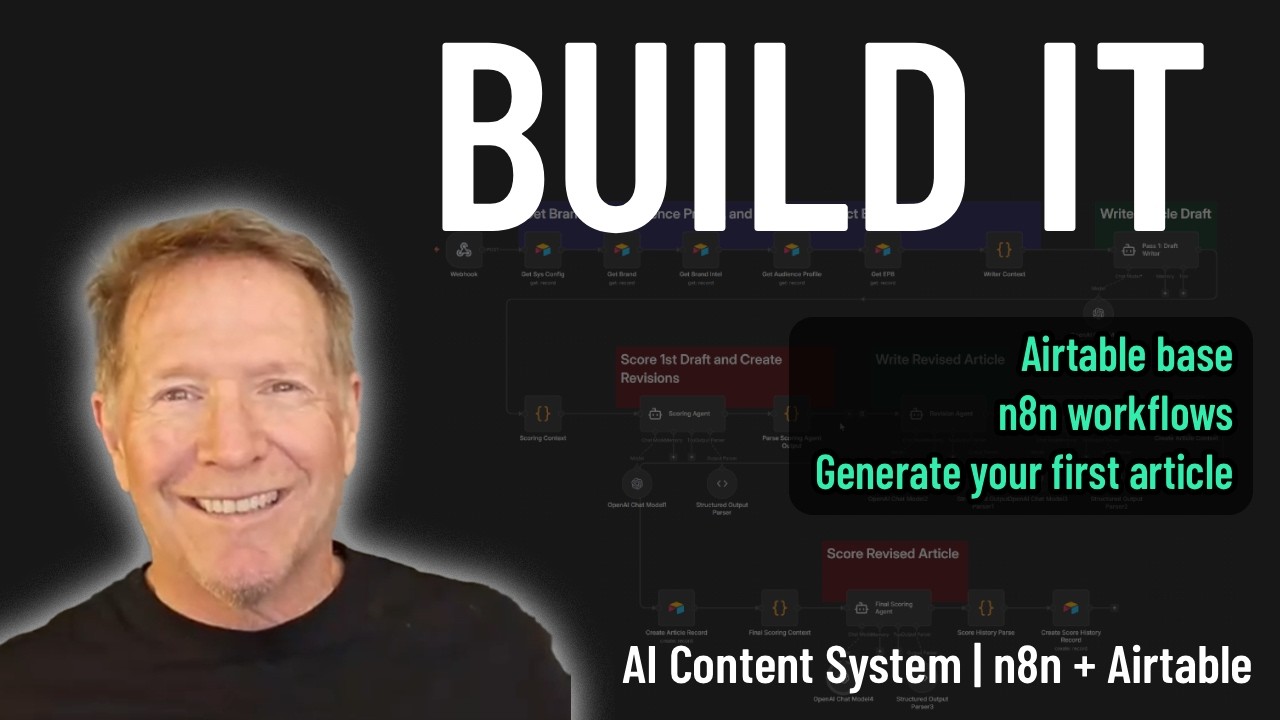 How to Set Up an AI Content System in n8n + Airtable