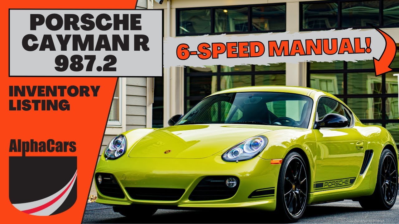 2012 Porsche Cayman R Overview | Like New with Only 4K Miles!