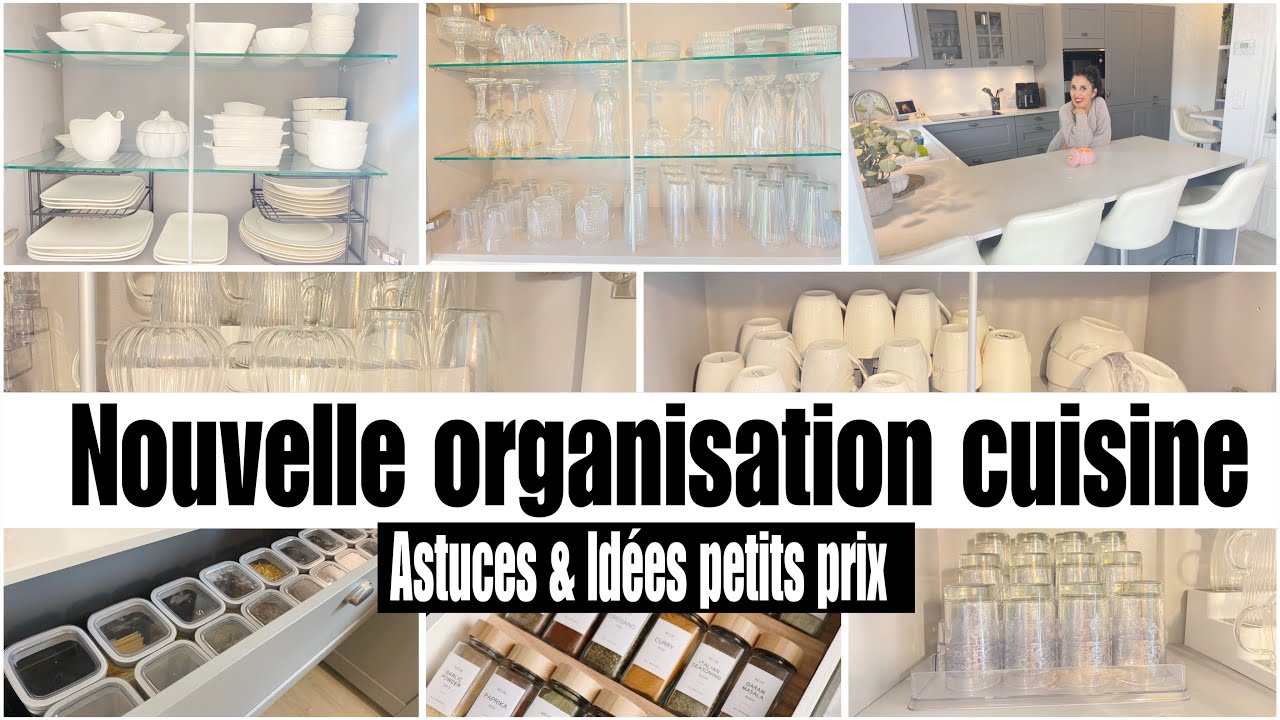NOUVELLE ORGANISATION CUISINE // ASTUCES & IDÉES PETITS PRIX// ACTION, B&M