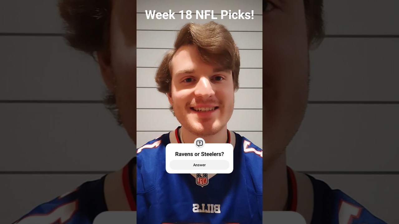 Week 18 NFL Picks and Upsets! (2026) 