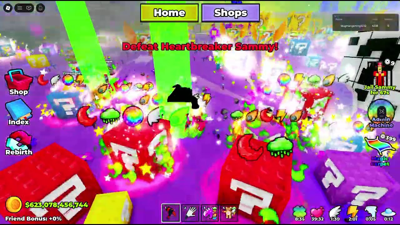I got Smurfo Gatto 7M/s from Break a Lucky Block Admin Abuse {Last Brainrot Video}