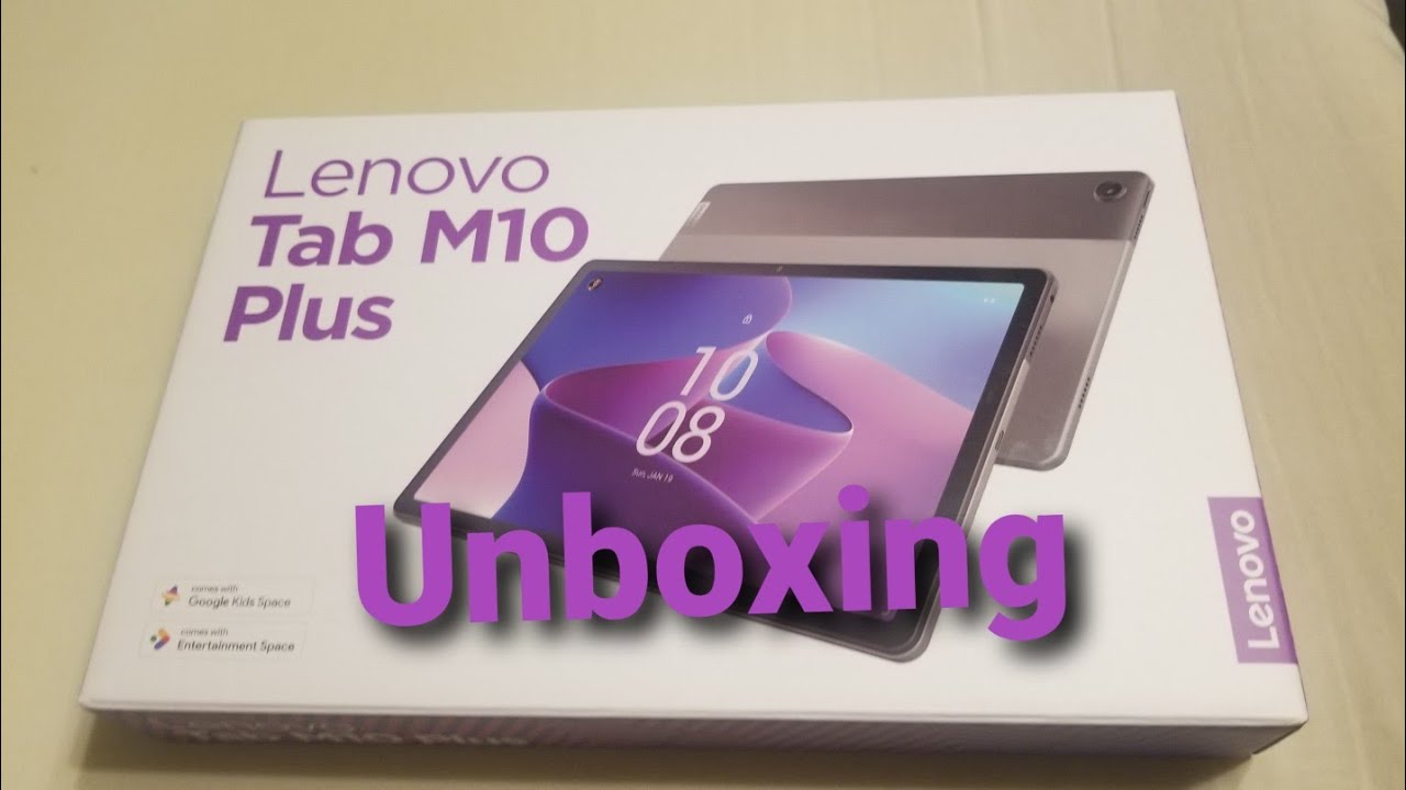 Lenovo Tab M10 Plus Quick Unboxing