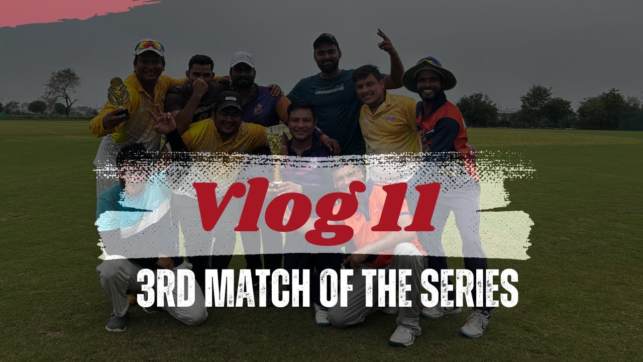 Cricket 3rd Match | Intense Clash & Best Moments 🤩 #cricketseries #cricketlife #sports #cricketlover