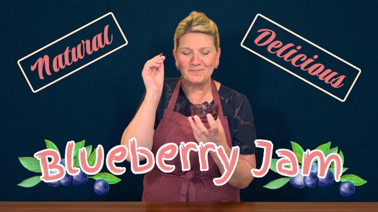 Old-Fashioned Blueberry Jam - Lower Sugar, Classic Recipe