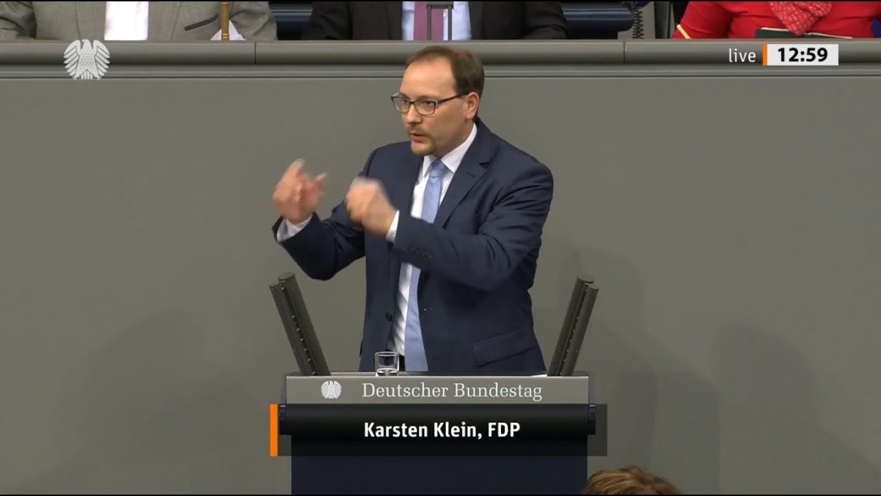 Karsten Klein, MdB: Bundestagsrede zum Haushalt des Gesundheitsministeriums (28.11.2019)