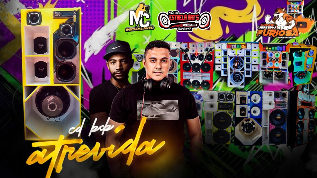 CD  AO VIVO BOB ATREVIDA SO AS EXCLUSIVA DJ ESTRELA ARTS E MC INIGUALÁVEL 🔥