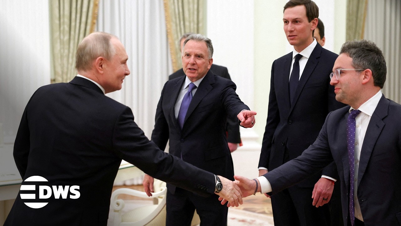 HISTORIC MOMENT: Putin Meets Kushner and Steve Witkoff in Moscow to Discuss Ukraine War | AC1Z