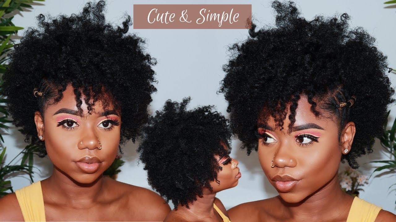 SIMPLE HAIRSTYLE FOR 