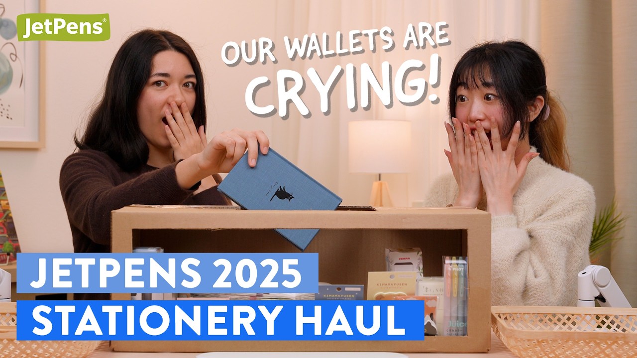 What We ACTUALLY Bought from JetPens in 2025: $700 Haul 🫣💸