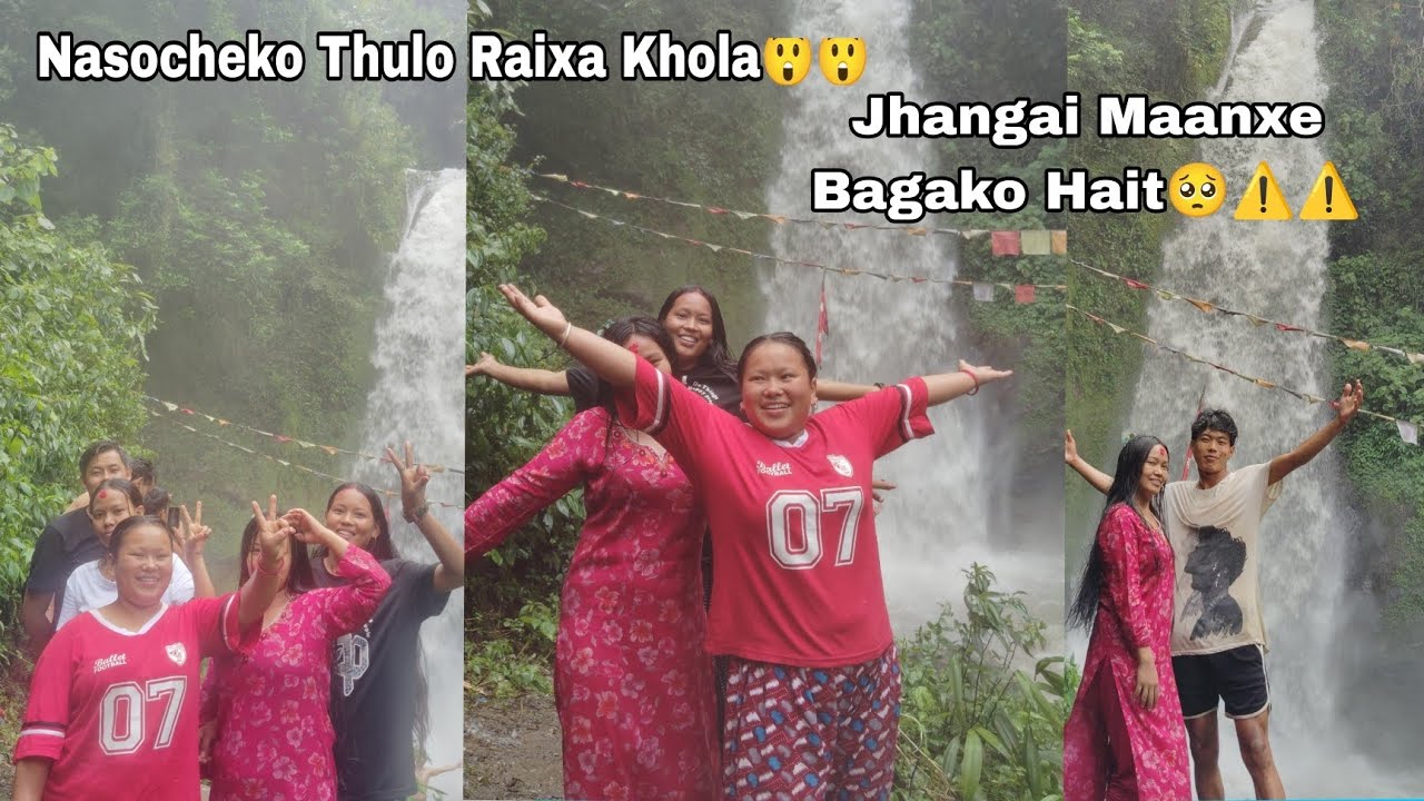 Jhangai Maanxe Bagako Yrr Kholale🥺⚠️ Yetti thulo Khola🙄