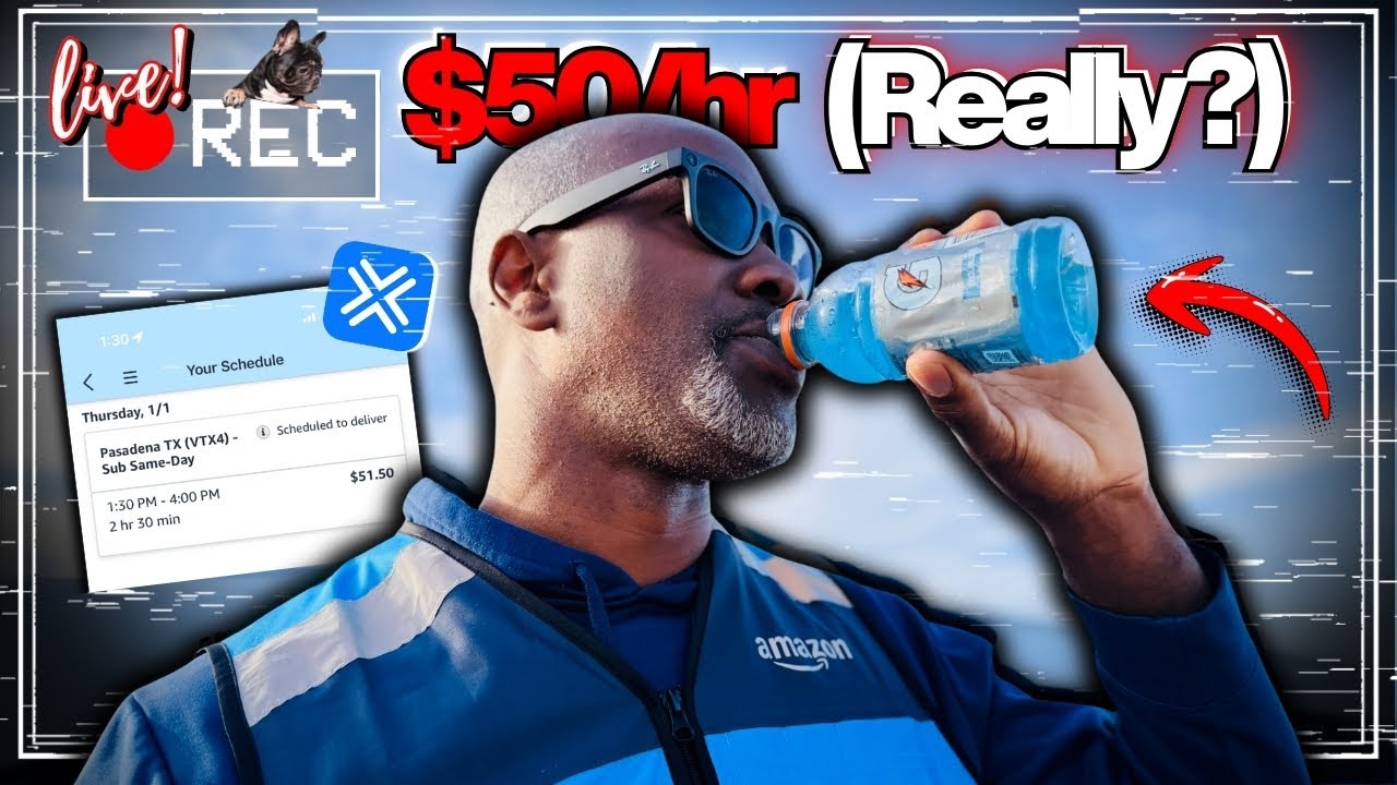 🔴 LIVE: Amazon Flex Q&A + Cash Giveaways 💰🚘 | FIRST Paid to Deliver Shirt Pressed! (Family Collab)
