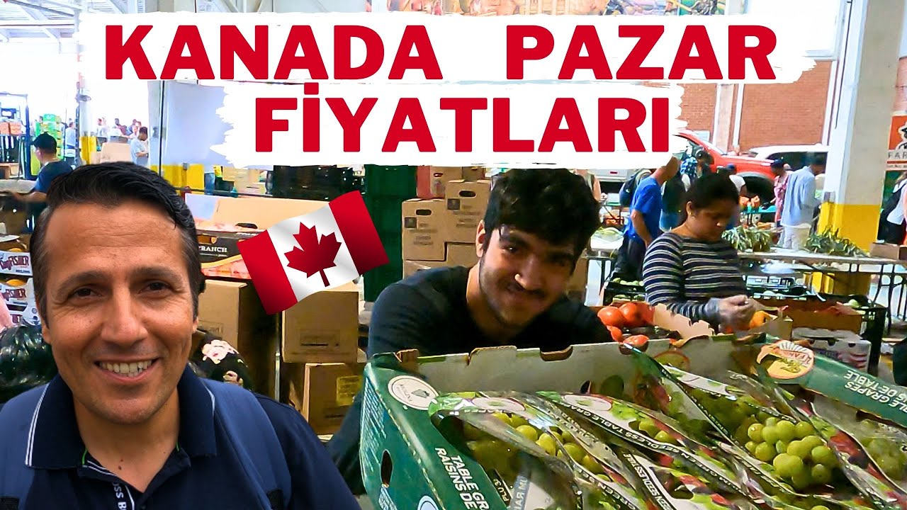 KANADA PAZAR FİYATLARI,Şok Oldum,10 kğ ÜZÜM Kaç Dolar ? Nasıl ? #kanada #pazarfiyatları