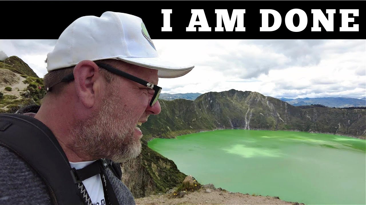 WHAT HAPPENS WHEN YOU LIVE ON THE EDGE? - Quilotoa, Ecuador Van Life