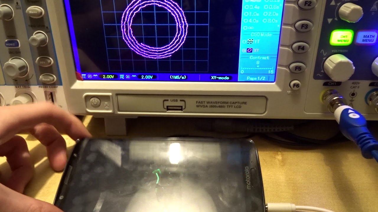 Oscilloscope Music XY Mode