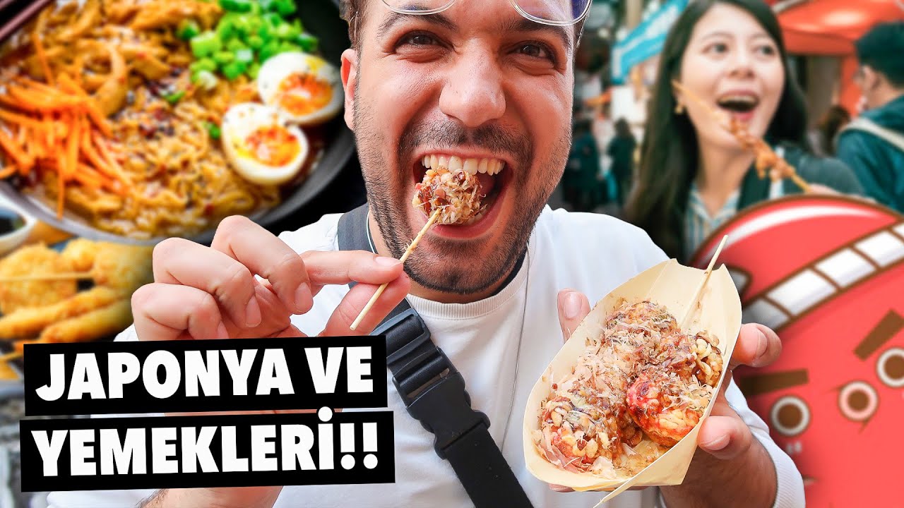 JAPONYA'da EFSANE Sokak Lezzetleri (Ahtapot Topları) 🇯🇵