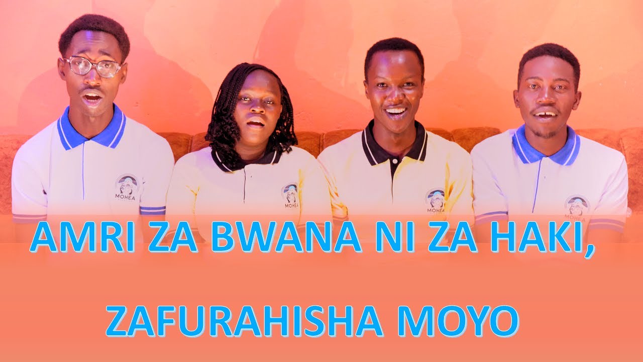 AMRI ZA BWANA NI ZA HAKI, ZAFURAHISHA MOYO. Zaburi ya Dominika ya 15 Mwaka C [MoHeA Studios].