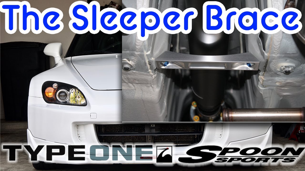 S2000 SPOON SPORTS CENTER BRACE BAR INSTALLATION!!