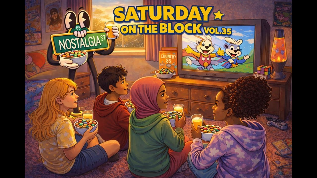 Saturday on the Block Vol. 37 | Classic Saturday Morning Cartoon Stream
