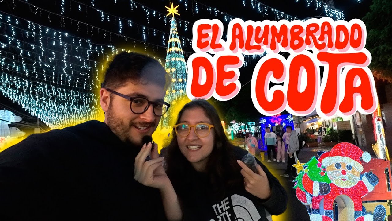El alumbrado de Cota nos dejó sin palabras 🎄✨ | Regueritos en Navidad