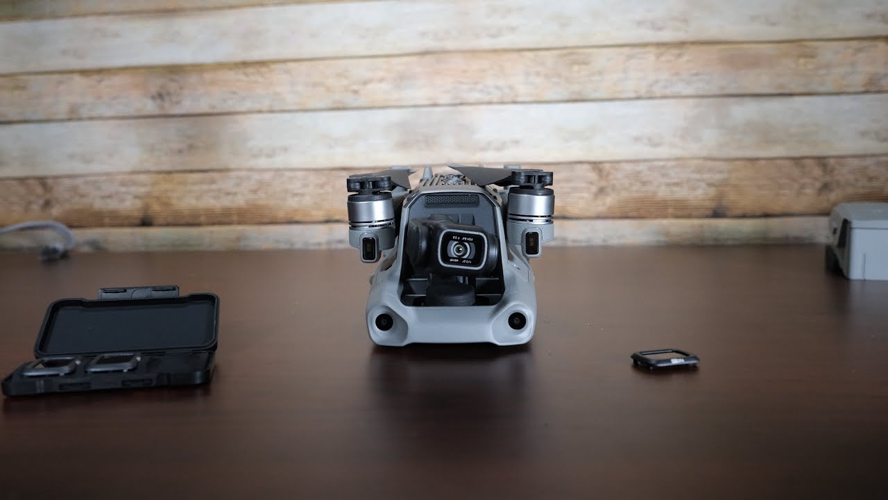 DJI Mavic Air 2 ND Filter Install | How To Remove The Protective Cover And Install An ND Filter